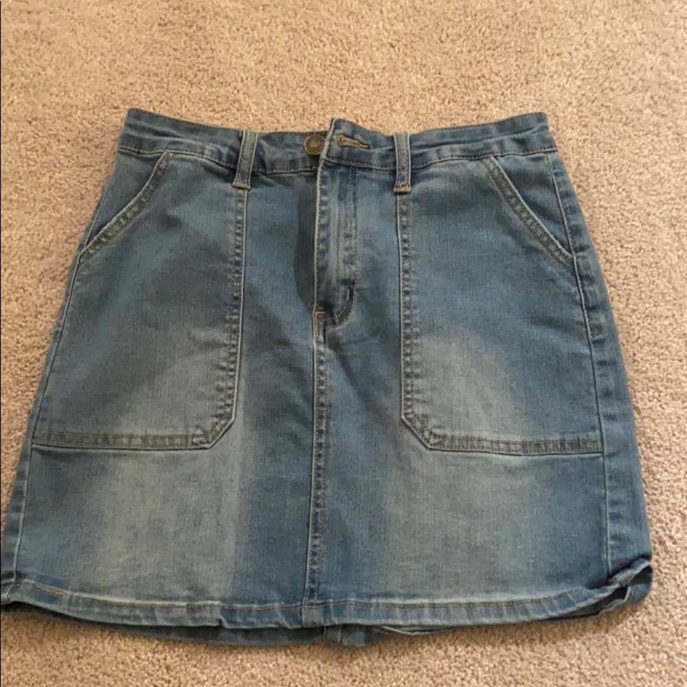 Showpo Denim Skirt
